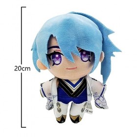 Gooyeh Lot de 7 figurines en peluche Kamisato Ayaka/œuf Raiden Shogun/Beelzébul/Yae Miko Lumine/Ether/Arataki Itto/Kamisato A