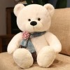 Nouveau Kawaii Ours en Peluche avec écharpe en Peluche Animal Ours en Peluche Poupée en Peluche Oreiller Enfants Anniversaire