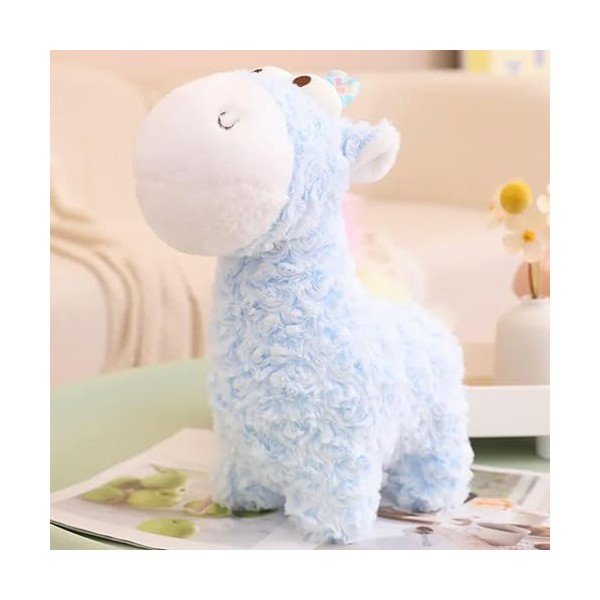 PaMut Kawaii Arc en Ciel cerf Peluche Jouet Fauve Peluche poupée Peluche Animal Oreiller rêve décoré Beau Cadeau de Noël 60cm