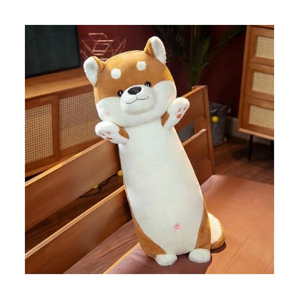 NOpinz Mignon Souriant Shiba Inu Husky Peluche Jouet Animal Chien Oreiller Enfants Peluche Jouet Tapis De Sommeil Saint Valen