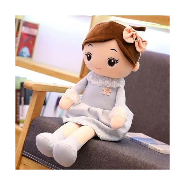 SaruEL Jolie Belle Fille Mignonne avec Jupe Jouet en Peluche poupée Mignonne en Peluche Oreiller Doux pour Enfants Fille Cade