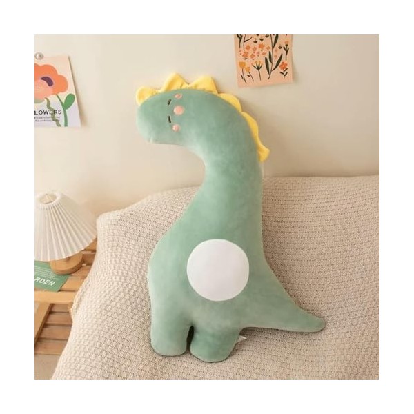 EacTEL Girafe Géante Coussin en Peluche Mignon Dinosaure Câlin Oreiller Kawaii Mouton Décoration Poupée en Peluche Anniversai