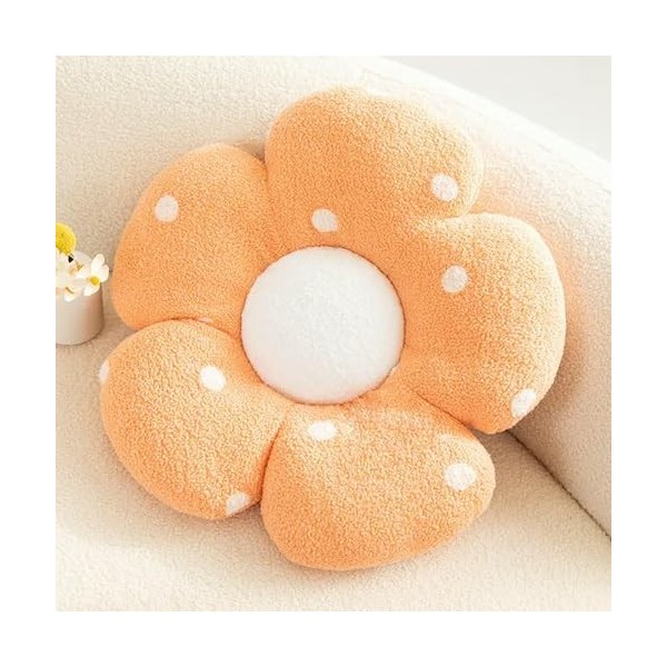 NOpinz Fleurs Colorées Chaise en Peluche Coussin Jouet Dessin Animé Plante en Peluche Poupée Canapé Coussin Tapis De Sol Créa