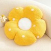 NOpinz Fleurs Colorées Chaise en Peluche Coussin Jouet Dessin Animé Plante en Peluche Poupée Canapé Coussin Tapis De Sol Créa