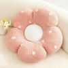 NOpinz Fleurs Colorées Chaise en Peluche Coussin Jouet Dessin Animé Plante en Peluche Poupée Canapé Coussin Tapis De Sol Créa