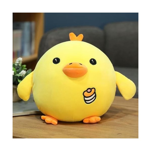 SaruEL Coussin de Poulet Jouet en Peluche Kawaii Poulet poupée canapé Coussin Enfants Cadeau Cadeau d’Anniversaire Cadeau de 