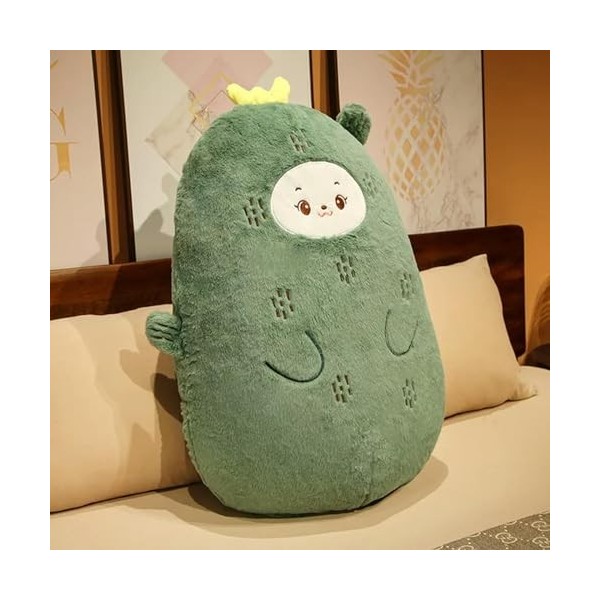 LfrAnk Peluche Dessin animé Animal poupée étreindre Dinosaure Requin Vache Chien Peluche Jouet Mignon Cadeau de Noël 70cm 7