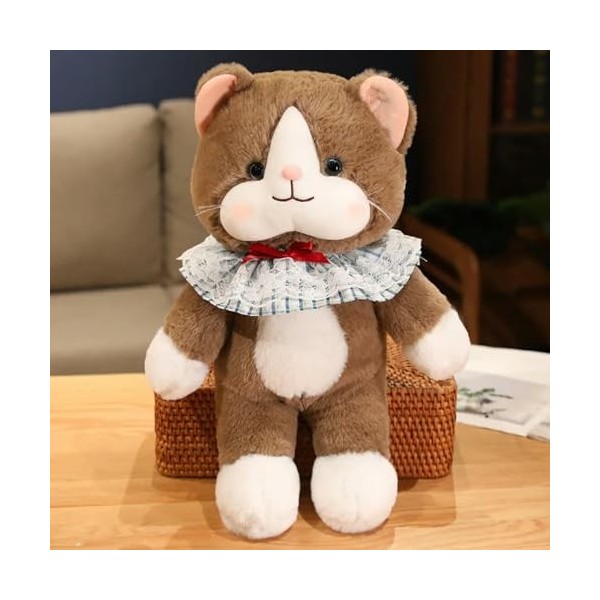 LfrAnk Chats en Peluche, Jouets pour Enfants, Peluches Kawaii, Animaux, Filles Mignonnes Douces, Jouets, décoration de Chambr