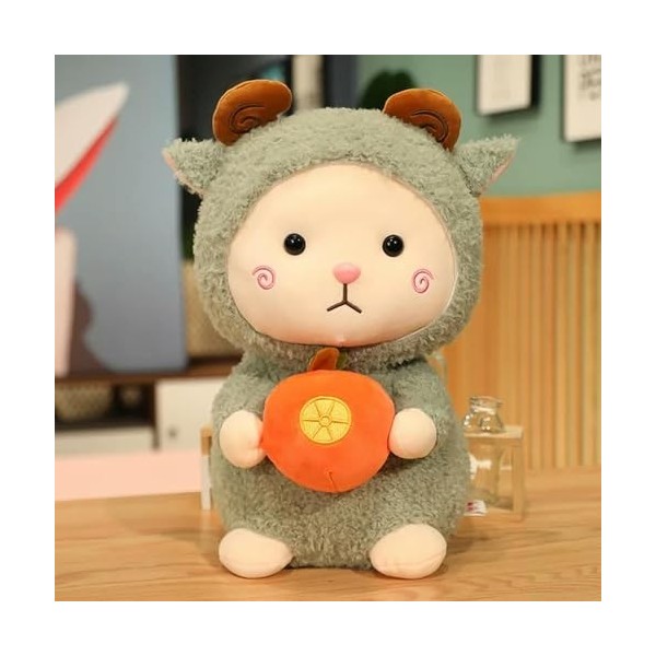 LfrAnk Poupées de Mouton en Peluche Kawaii Mignon Laine Polaire Jouets Filles Enfants Cadeaux de Noël Enfants Kawaii décorati