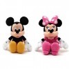 Disney Mickey Mouse et Minnie Mouse Mini Bean Bag Peluche Set 20cm