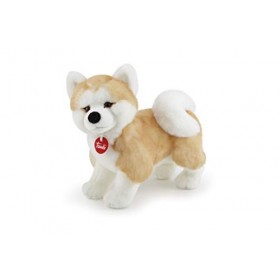 Trudi- Peluche Chien, 22664, Beige/Blanc