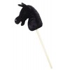 Panduro DIY Hobby Horse - Chevaux pour enfants - Kit de bricolage sans son - Cheval bâton en peluche avec bâton en bois sans 