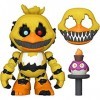 Funko Five Nights at Freddys FNAF Snap: Nightmare Chica The Chicken & Toy Chica The Chicken 2PK - Mini-Figurine en Vinyle 