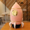 Série de l’Espace Jouets en Peluche Fusée Spatiale Vaisseau en Peluche Poupée en Peluche Canapé Oreiller Cadeau d’Anniversair