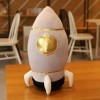 Série de l’Espace Jouets en Peluche Fusée Spatiale Vaisseau en Peluche Poupée en Peluche Canapé Oreiller Cadeau d’Anniversair