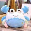 EacTEL Crabe Mignon Océan Peluche Jouet Créatif Océan en Peluche Animal Crabe Poupée Kawaii Peluche Poupée Cadeau Ornements E