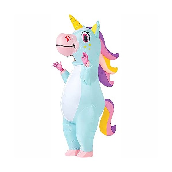 Costume Gonflable Bébé Adulte - Déguisement Amusant Pour Halloween, Fêtes, Carnaval, Gonflage Rapide, Taille Unique 150-190 Cm, Polyester
