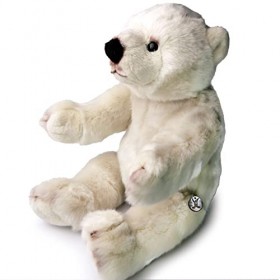 Eisbär Teddy Peluche en peluche Blanc Mishka