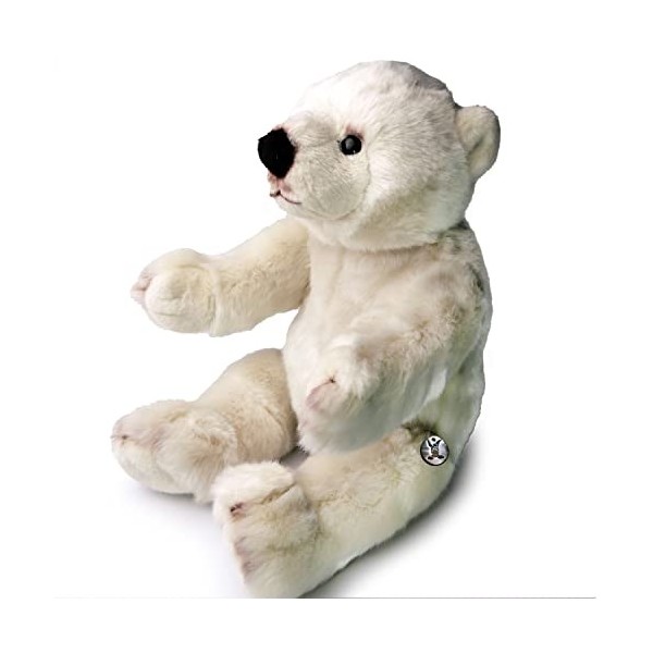 Eisbär Teddy Peluche en peluche Blanc Mishka