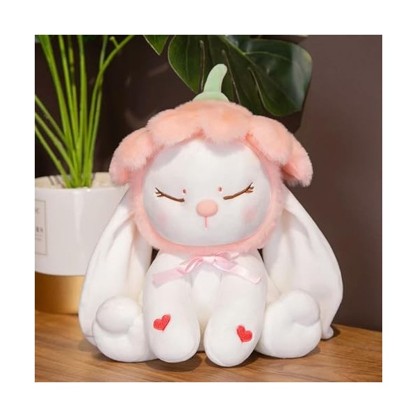 SaruEL Kawaii Lapin Jouet Lapin en Peluche Peluche Longue Oreille Enfants Fille Mignon Cadeau d’Anniversaire Cadeau de noël 5