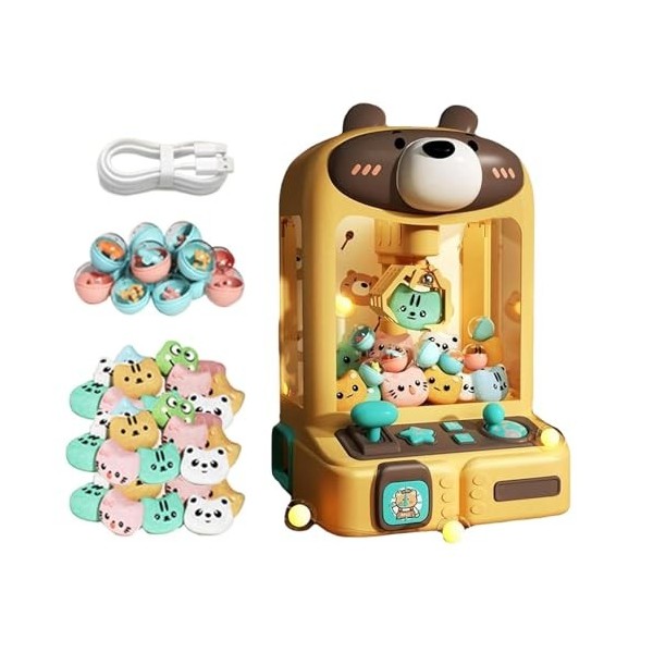 Machine à griffes pour enfants, poupées en peluche Gashapon, mini