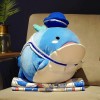 LfrAnk Baleine Ronde Jouet en Peluche Kawaii Ocean Doll Baleine en Peluche avec Couverture Tapis Fille Enfants Cadeau De Noël