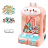 ARTSIM Mini Machine À Griffes ， Clip De Poupée pour Fille avec Lumières Et Musique,30 Peluches Et 10 Gashapons ， Machine Attr