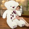 NOpinz Nouveau Ours en Peluche de Haute qualité avec écharpe en Peluche Ours en Peluche poupée Oreiller Enfants Anniversaire 