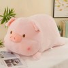EacTEL Cochon poupée Toast en Cochon Bavoir Kawaii Animal Peluche Fille Petite Amie Peluche Dessin animé Cadeau Anniversaire 