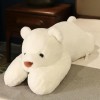 EacTEL Ours en Peluche Animal Peluche Mignon câlin Ours Polaire Oreiller en Peluche Jouet Kawaii Cadeau d’Anniversaire Enfant