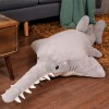 SaruEL Requin Oreiller Baleine Bleue Poupée Grand Oreiller Canapé Coussin Enfants Jouets Cadeau D’Anniversaire Cadeau de Noël