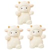 TOYANDONA 4 Pièces Petite Peluche en Laine Poupée en Peluche Coussin Mouton Chambre Peluche Pépinière Coussin en Forme De Mou