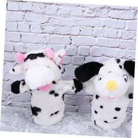 ibasenice 4 Pièces Marionnette Jouet Chiot pour Enfants Poupées De Faveur De Bébé Enfant Jouets en Peluche De Dessin Animé Ch