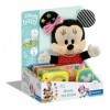 Clementoni- Bébé Conteur Disney Peluche Interactive Minnie Voix, 61370, Divers, Mediano