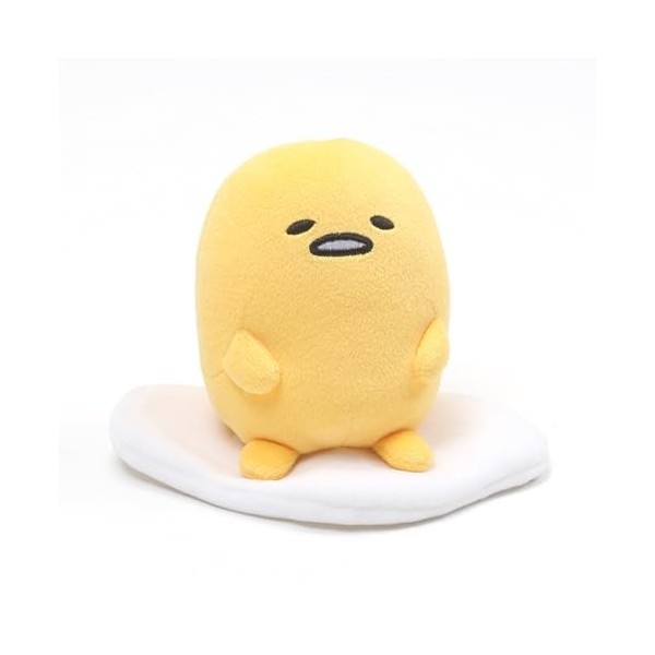 GUND - Gudetama "Lazy Sitting Pose" peluche, 15,24 CM, Jaune