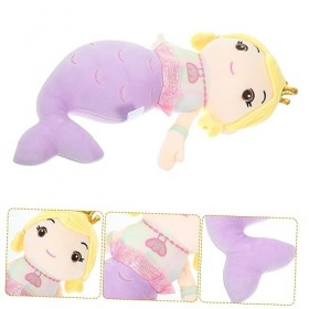 Toyvian 3 Pièces Jouet De Filles Jouets pour Filles Jouets De Sirène pour Les Filles Peluches Boudin De Serpent Jouet De Sirè