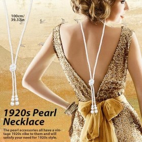 Lot de 11 accessoires vintage des années 1920, costume Gatsby le Magnifique sur le thème des années 1920, accessoires de coif