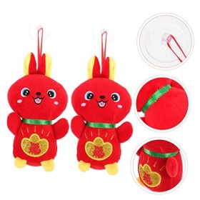 ABOOFAN 10 Pièces Poupée De Lapin Mini Jouet Mini Figurines Lapin en Peluche Mini Poupées Jouets De Bureau Jouets en Peluche 