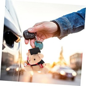 Totority 18 Pcs en Peluche Graduation Ours Graduation Ours Poupées Pendentif Petit Graduation Ours 2023 Sac Suspendu Pendenti