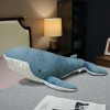 SaruEL Peluche Requin-Marteau Oreiller de Couchage Baleine Peluche Jouet canapé Coussin Animal Marin Jouet Enfants Fille Anni
