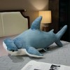 SaruEL Peluche Requin-Marteau Oreiller de Couchage Baleine Peluche Jouet canapé Coussin Animal Marin Jouet Enfants Fille Anni