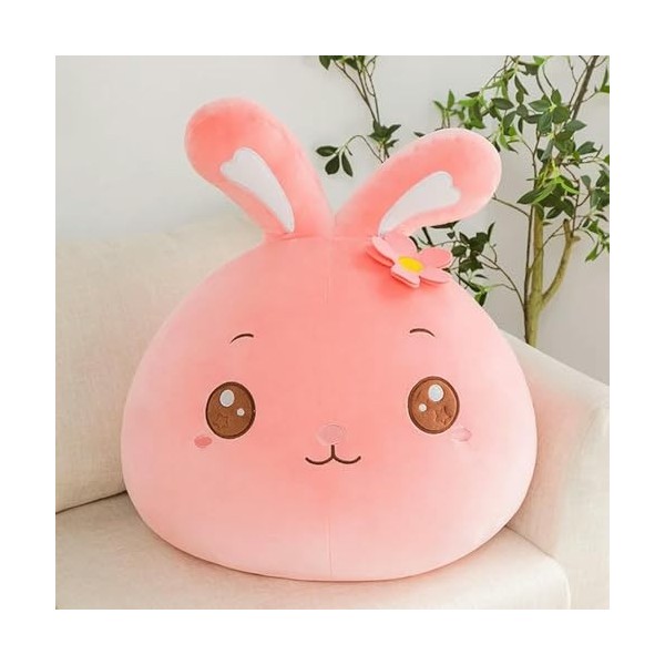 NOpinz Mignon Animaux en Peluche Oreiller Doux Beau Lapin Grenouille Cochon Poupée Canapé Chaise Coussin pour Filles Cadeaux 