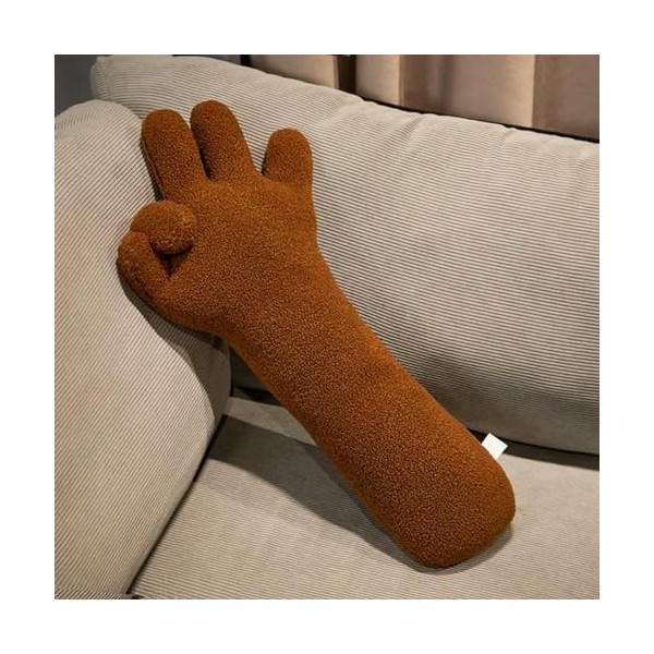 LfrAnk Paume Créative Peluche Jouet Surdimensionné Rembourré Canapé Coussin Oreiller pour Enfants Filles Cadeau D’Anniversair