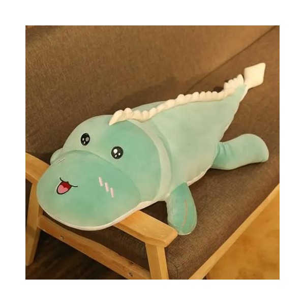 NOpinz Géant Grands Yeux Dinosaure Peluche Jouet Peluche Dessin Animé Animal Dinosaure Poupée Petite Amie Oreiller De Couchag