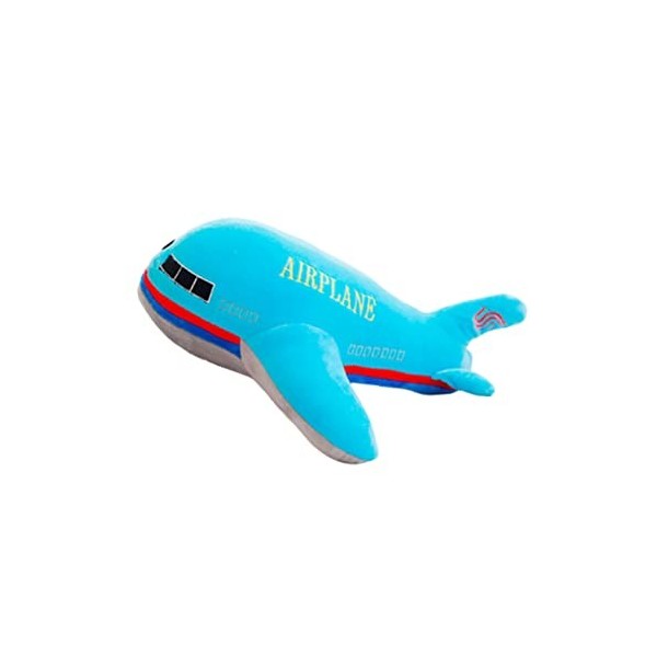 Toyvian 2 Pièces Figurines pour Enfants Jouets Coussin Adorable Poupée Peluche Avion Garçon Oreiller