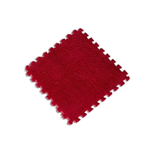 Tapis De Tapis épaissis De 10 PC, Tapis De Mousse Entre Verrouillage en Peluche Doux De 11,8 Pouces, Tapis De Tapis, Tapis De