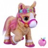 FurReal friends Cannelle Mon Poney coquet, Animal en Peluche électronique de 35,5 cm, 80 Sons et réactions, 26 Accessoires, p