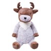 Pioupiou et Merveilles Peluche Géante Fabrication Française XXL Jazzly Le Grizzly - 100 CM de Haut - Toute Douce pour Enfant 