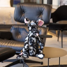 sigikid- Beasts Town Rat Schiggi Miggi, 39609, Noir Blanc, Taille Unique