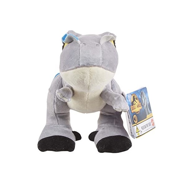 Jurassic World, Petit dinosaure avec sons, peluche pour enfants de 3 ans et plus